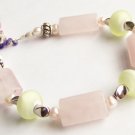 Cotton Candy - Handmade Lampwork Bracelet (DL12)