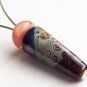 Volcano X - Handmade Lampwork Necklace (LD91)
