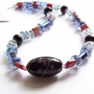 Nightlife - Handmade Lampwork Necklace (4B179)