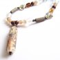 Pyrite - Handmade Lampwork Necklace (DP121)