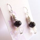 Icy - Handmade Lampwork Earrings (MN19)