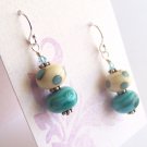 Lottie Dottie - Handmade Lampwork Earrings (MN16)