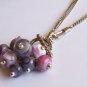 Hazy Purple - Handmade Lampwork Necklace (PD91)