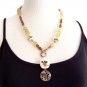Warm Evening - Handmade Lampwork Necklace (GP167)