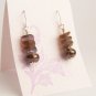 Mysterious - Handmade Lampwork Earrings (LDR72)