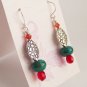 Holiday Spirit - Handmade Lampwork Earrings (GP543)