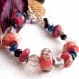 Painted Canyon - Handmade Lampwork Bracelet (RB156)