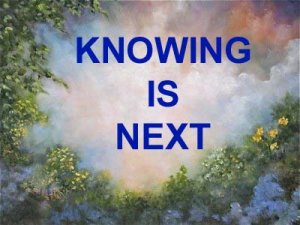Knowing Is Next Ebook on Compact Disc