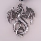 Female Guardian Dragon Haunted Spirit Pendant sz 1.5"