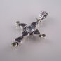 Medival Historic Bathory Blood Countess Vampire Beauty 925 Pendant