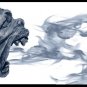 Gargoyle Haunted Goth Protection Ring sz 8.5 Sterling Silver 925