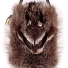 raccoon fur hunting bag