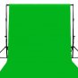 10X20 FT ChromoKey Muslin Background Support Kit with Carrying Case