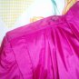 Vintage 80's Pink Trench Coat - Puff Sleeves - 4P