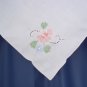 GORGEOUS NAPKINS WITH CUTWORK & FLOWER APPLIQUE - 6