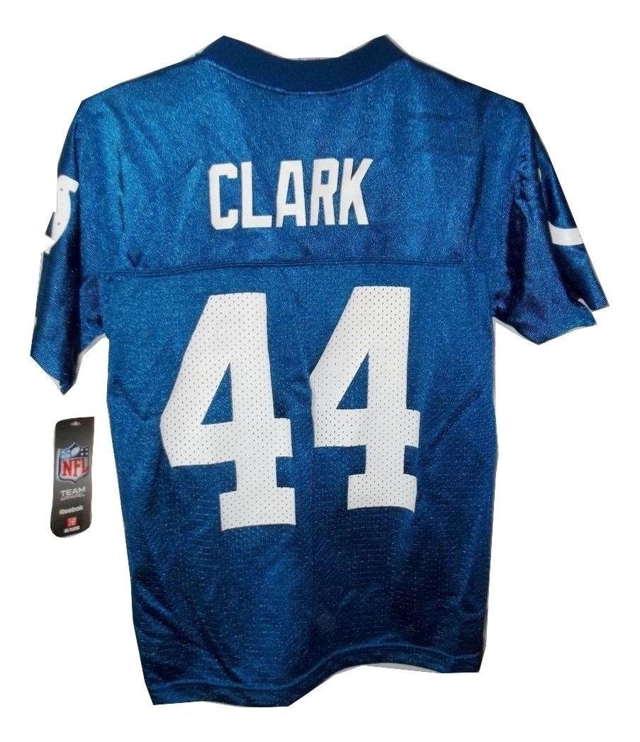 THROWBACK INDIANAPOLIS COLTS CLARK JERSEY SIZE LARGE 1416 NWT REEBOK