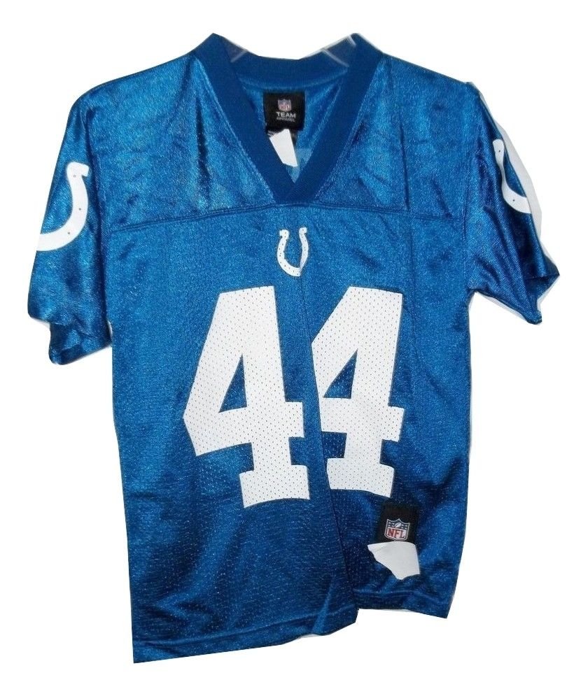 THROWBACK INDIANAPOLIS COLTS CLARK JERSEY SIZE LARGE 1416 NWT REEBOK