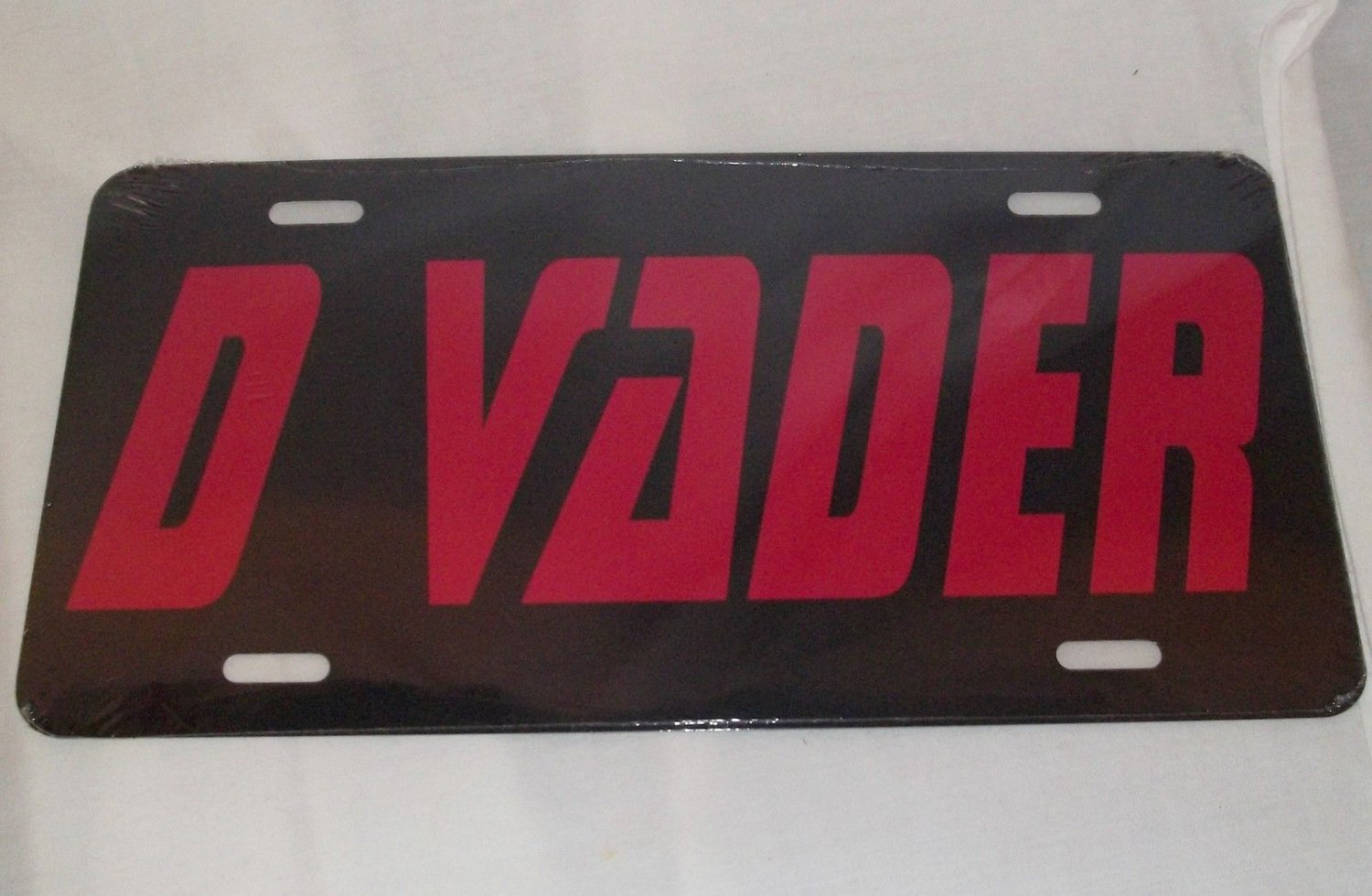 D Vader Darth Vader Star Wars License Plate 6 X 12 Inches New Aluminum