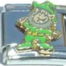 LUCKY LEPRECHAUN ITALIAN CHARM ST PATRICK'S DAY