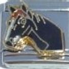 BLACK HORSE 9MM ITALIAN CHARM