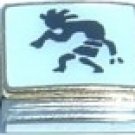 KOKOPELLI NATIVE AMERICAN SPIRIT 9MM ITALIAN CHARM