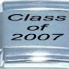 CLASS OF 2007 9MM LASER ITALIAN CHARM