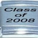 CLASS OF 2008 9MM LASER ITALIAN CHARM