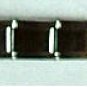 PINK DOUBLE BAND RUBBER 9MM ITALIAN CHARM STARTER BRACELET
