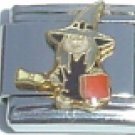 HALLOWEEN WITCH 9MM ITALIAN CHARM