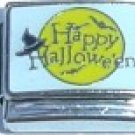 HAPPY HALLOWEEN MOON 9MM ITALIAN CHARM