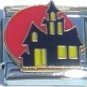 HAUNTED HOUSE HALLOWEEN 9MM ITALIAN CHARM