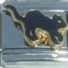 HALLOWEEN BLACK CAT 9MM ITALIAN CHARM