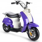 Electric Moped by MOTOTEC Purple & White Ages 13+