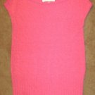 Ladies WINDRIDGE Cheryl Nash Ribbon Knit Pink Sweater S
