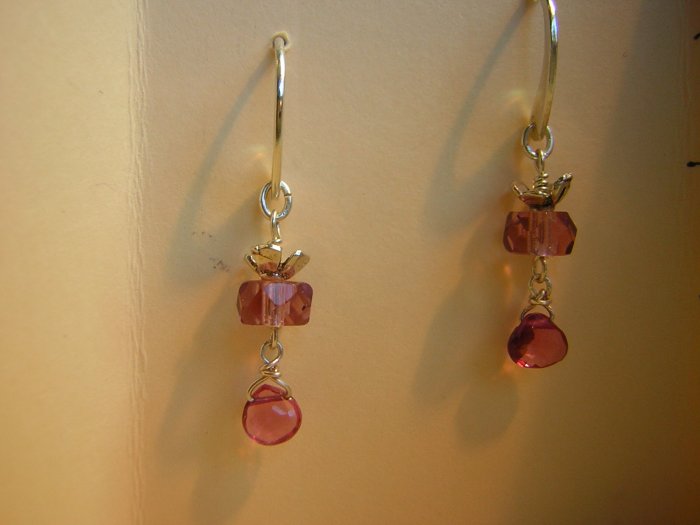Vintage Pink Beads & Pink Tourmalines