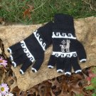 Knitted Gloves in Alpaca Natural fiber