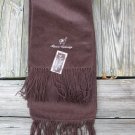 Alpaca woven Brown Scarf