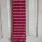 Striped Thin Scarf. Knitted in Baby Alpaca