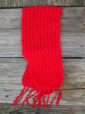 Crochet Knitted Scarf