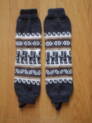 Grey Leg warmers.