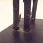 Antique African Dogon Bronze Horse and Rider