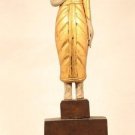 18-19thc Burmese Shan Wood Temple Buddha