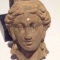Ancient Terracotta head of Apollo or Alexander the Great
