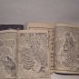 Japanese Wood Block Printed Book lot with art