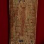 Late Dynastic sarcophagus painted panel Isis