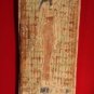 Late Dynastic sarcophagus painted panel Isis