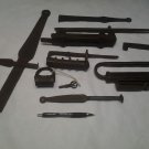 Box of Antique Contiental Asian hand made Locks (box 5)