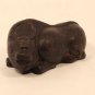 Meiji Dynasty Japanese Bizen zodiac figure of an Ox