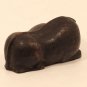 Meiji Dynasty Japanese Bizen zodiac figure of an Ox