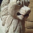 India  Hindu  sandstone carved Lion Sculpture (UPS PACK SHIP)
